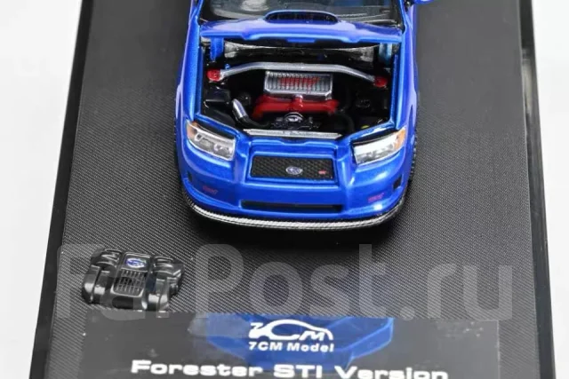 ������ Subaru Forester SG9 STI 1:64. ��� ����� �� ������������ ����