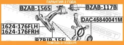 ����� �������� ������ Febest / 1624176FRH �������� 24 ��� 1624176FRH ����