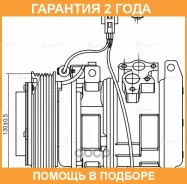 ���������� ������. ��� �/� Toyota Camry (01-) 2.0i/2.4i Luzar / LCAC1970 �������� 24 ��� LCAC1970 ����
