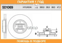 ���� ��������� SD1069 Sangsin Brake / SD1069 �������� 12 ��� SD1069 ����