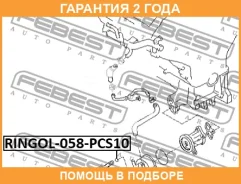 ������ �������������� ��������� ��������� PCS 10 Febest / Ringol058PCS10 �������� 24 ��� RINGOL058PCS10 ����