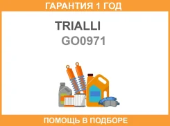 ���� Trialli ��� �� Renault Duster (10-) 20i AT 2WD ����� GO 0971 Trialli / GO0971 �������� 12 ��� GO0971 ����