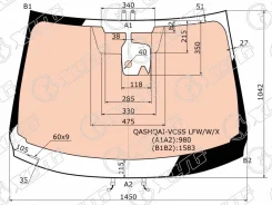 ������ ������� � ��������� � ���� Nissan Qashqai-Vcsslfw/W/X 2 14- ����