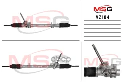 ������� ����� ��� ��� ����� Lada Vesta 2015- MSG ���. VZ104 VZ104 ����