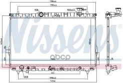 �������� ������� ���������� Hyundai Santa 2.7i ���� 02 Nissens ���. 67030 67030 ����
