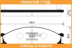 ������� ��������� �������� SP1140 Sangsin Brake / SP1140 �������� 12 ��� SP1140 ����