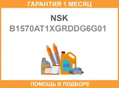 ��������� ���������� ������ NSK / B1570AT1Xgrddg6G01 �������� 1 ��� B1570AT1XGRDDG6G01 ����