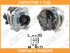 ��������� Toyota RAV 4 ACA30/Harrier ACU3#/Kluger ACU2#/NOAX/VOXY AZR60/Ipsum ACM2# 2AZ 14V 100A SAT / ST2706028330 �������� 12 ��� ST2706028330 ����