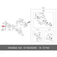 ����� ������� Hyundai/Kia, ��������, ���. 51760-2G000 517602G000 ����