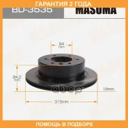 ���� ���������, rear Mitsubishi Pajero Sport / KS1W Masuma / BD3535 �������� 24 ���, ������ BD3535 ����
