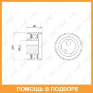 ����� �������� ����� ��� Lynxauto / PB1058 PB1058 ����