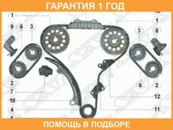 �������� ���� ��� Nissan VQ20DE/VQ25DE/VQ30DE SAT / TKNS308A �������� 12 ��� TKNS308A ����