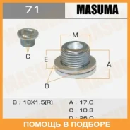 ������ ������� Masuma / 71 00X20184, 0199002, 0199004KIT, 100A19972, 321031MG0B, 321031MG0D, 321034N210, 321034N211, 321034N21A, 321034N21C, 321034N21...