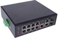 ���������� ComOnyx ������������, �����������, � ���������� �� din �����, 8poe + 2combo, co-pf-8p2f-p509m, 200-039 Poe ����