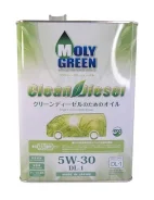 MolyGreen Clean Diesel. 5W-30, �������������, 4��. ����