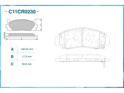 ������� ��������� �������� Honda FR-V BE 2004-2009, Stream I RN1-RN5 2000-2006, Accord VII CM / CL / CN 2002-2006, Accord VII CM / CL / CN 2006-2008 C...