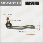���������� ������� ���� Masuma Mazda2 07-11 RH Masuma MEC4001R, ������ MEC4001R ����