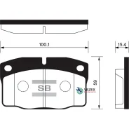 ������� �������� ���.! Opel Kadett 1.2-1.7D 83-91/Ascona 81-88 SP1258 Sangsin Brake SP1258 SP1258 ����