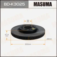 ���� ��������� Masuma BD-K3025 (�������� 2��) 51712-1M500 ����