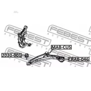 ����� ������� ��������� ������ Febest 2020001 2020001 ����