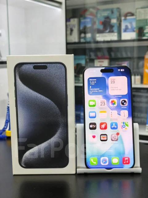 Apple iPhone 15 Pro Max. �/�, 512 ��, �����, 3G, 4G LTE, ����������, NFC ����