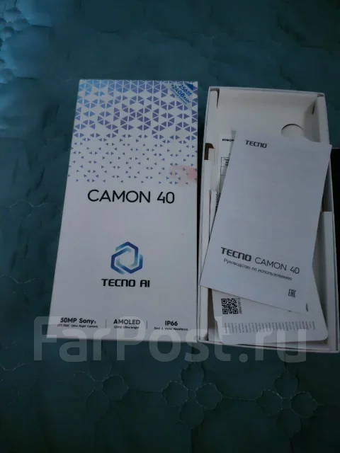 Tecno Camon 40. �����, 256 ��, 4G LTE, 5G, Dual-SIM ����