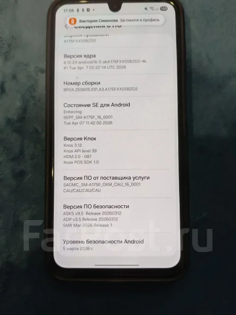 Samsung Galaxy A17. �/�, 256 ��, 4G LTE, 5G, Dual-SIM ����