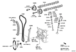 �������� ��� �������� 8NR, 9NR Toyota, Lexus C-HR, Corolla, Levin 1350647040 1350647040 ����