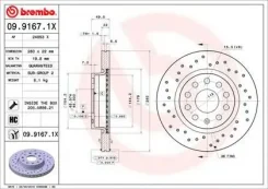 ���� ��������� Xtra ����� Skoda Octavia II 1Z3 1.6 06.2004 - 06.2013 VW Jetta IV 162, 163 1.6 12.2011 - Brembo 0991671X 0991671X ����