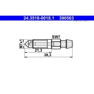 ������ ! ���� ���������� ������� BMW/VAG/MB ATE 24351800181 24351800181 ����