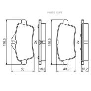 ������� �������� ���.! � �����������. ��. MB W166/R172 ML250-ML500 2.5-5.2/3.5CDI 11 Bosch 0986494783 0 986 494 783, ����� 0986494783 ����