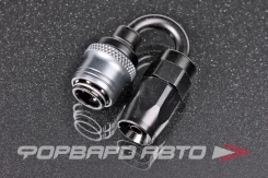 ������ AN4 180�, ��� ����� AN, ������������� (quick release) "����" (female) AB88 GBQRE6001-1804 ����