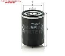 ������ �������� W610/1 MANN W6101 ����