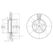���� ����. ���. ����. [282.3x25] 5 ���. AUDI �4, VW Passat B5 1.6-1.9TD BG3199 ����