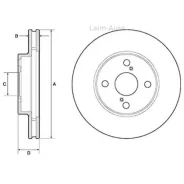 ���� ����. ���. ����. [255x25] 4 ���. Toyota Corolla 1.4/D/1.6 01/02- BG3734 ����