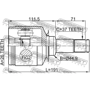 ���� ���������� 26x44.9x37 1611164FLH ����
