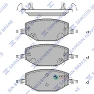 ������� ��������� ��������! Geely Coolray SX-11/Coolray 20- SP2830 Sangsin Brake SP2830 SP2830 ����