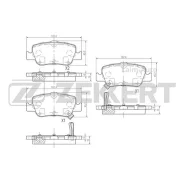 ������� ����. ����. ����. (����� Ceramic) Toyota Auris (E150) 06- Auris (E180) 12- Corolla (E150) BS2720C ����