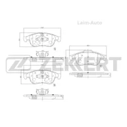 ������� ����. ����. ������. (����� Ceramic) Nissan Terrano (D10) 14- Renault Captur 13- Duster 11- BS2800C ����