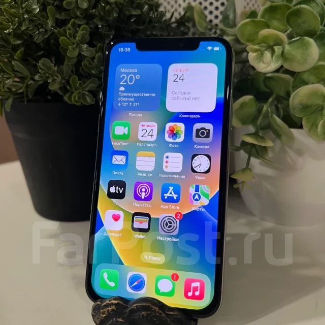Apple iPhone X. �/�, 256 ��, �����, 3G, 4G LTE, ������� �������, ������������ ������� ����