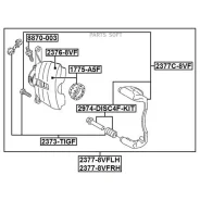 ������� �������� ���������� ��������� D57.1 Volkswagen, Suzuki, Skoda, SEAT, Peugeot 2376-8VF Febest 23768VF 23768VF ����