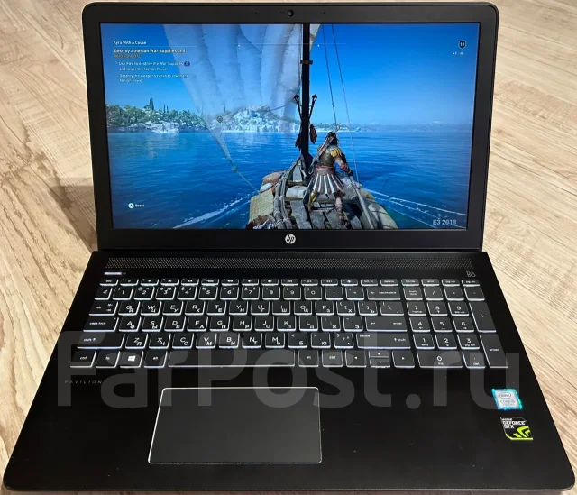 HP Pavilion Gaming. 15.6", 3,5����, ��� 8 ��, ���� 512���, WiFi: 1, Bluetooth: 1, ����������� �� 4��. ����