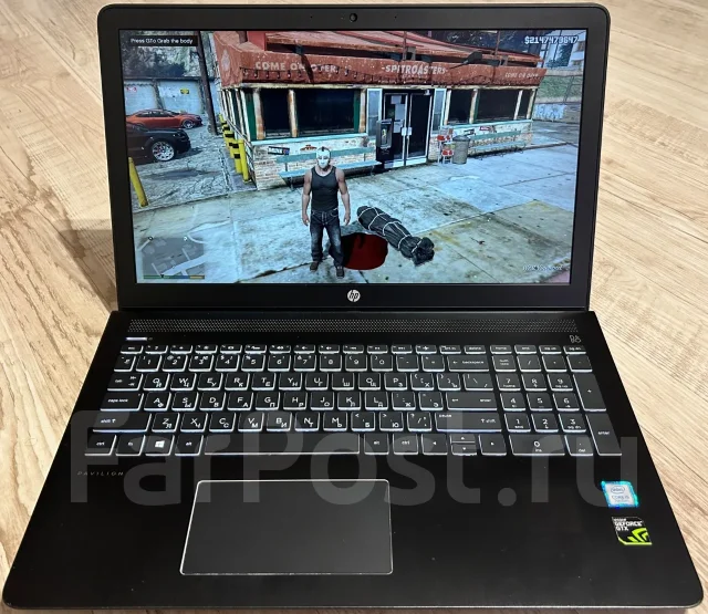 HP Pavilion Gaming. 15.6", 3,5����, ��� 8 ��, ���� 512���, WiFi: 1, Bluetooth: 1, ����������� �� 4��. ����