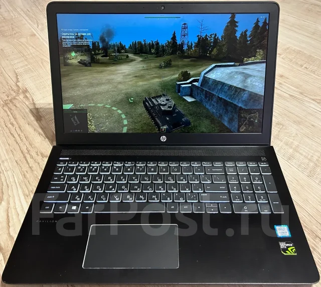 HP Pavilion Gaming. 15.6", 3,5����, ��� 8 ��, ���� 512���, WiFi: 1, Bluetooth: 1, ����������� �� 4��. ����