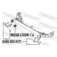 ���� ��������� �������� ����������� Febest 2498-002-KIT 2498002KIT ����