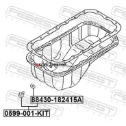 ������ ������� ��������� ������� (� ��������, � �������������� �������) Febest 0599001KIT 0599001KIT ����