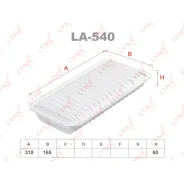 ������ ��������� LYNXauto, ���. LA-540 LA540 ����