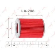 ������ ��������� LYNXauto, ���. LA-208 LA208 ����
