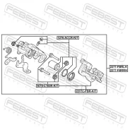 ������� ��������� ������ (�� ������) ��� Febest [2277Fbrlh] 2277FBRLH ����
