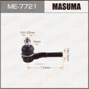 ���������� ������� Masuma ME7721 Mitsubishi Pajero / V1#W, V2#W, V3#W, V4#W out 9003 ME7721 ����